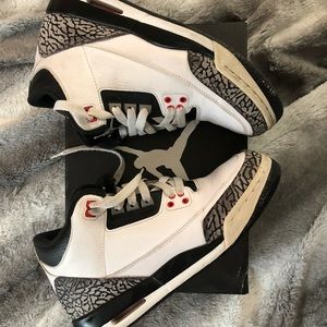 Nike Air Jordan 3 Wolf Grey Infrared 2013 Release